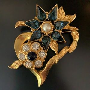 Christian Lacroix Vintage Heart Brooch